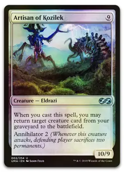 Artisan of Kozilek #2 (Foil) (NM) Ultimate Masters UMA Magic MTG - Image 1