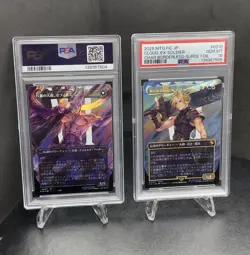 Surge Foil PSA 10 SEQUENTIAL MTG Cloud Ex Soldier Sephiroth Fabled Final Fantasy - Image 2