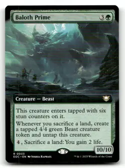 Baloth Prime (Extended Art) 33 Commander: Edge of Eternities - Image 1