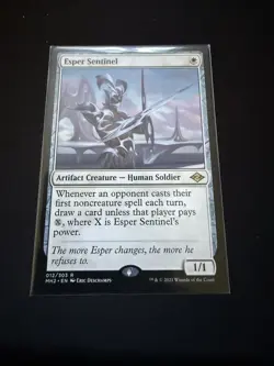 Magic the Gathering Esper Sentinel Modern Horizons 2, Regular Rare - Image 1