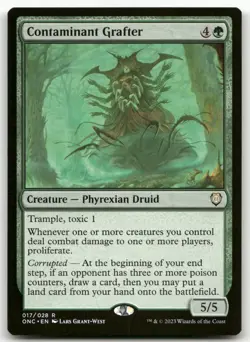 Contaminant Grafter #17 (NM) Phyrexia All Will Be One ONC Magic MTG - Image 1