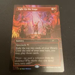 Light Up the Stage Secret Lair Drop Foil; MTG - Image 1