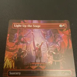 Light Up the Stage Secret Lair Drop Foil; MTG - Image 2