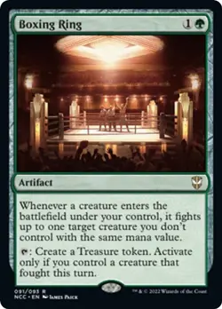 Boxing Ring [NCC - 91] NM Foil - Image 1