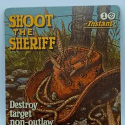 MTG Shoot the Sheriff Secret Lair Play 0043 SLP Non-Foil Borderless Rare 2025 - Image 1