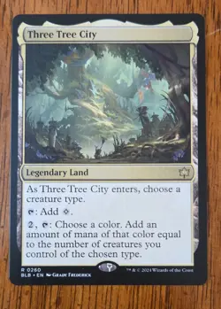 Three Tree City Bloomburrow Regular - Image 1