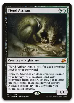 Fiend Artisan #220 (NM) Ikoria IKO Magic MTG - Image 1