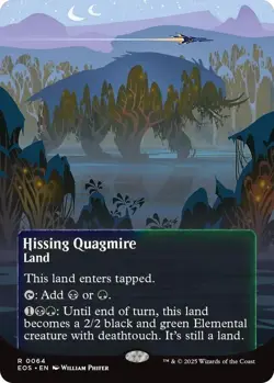Hissing Quagmire EOE 64 Edge of Eternities Stellar Sights Magic The Gathering NM - Image 3