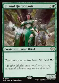 4x Citanul Hierophants MTG - Commander: Duskmourn: House of Horror - NM-Mint - Image 1