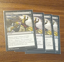 Fatal Push Aether Revolt 057/184 (M-NM) x4 MTG Magic The Gathering - Image 1