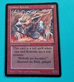 Crimson Kobolds - Legends - MTG - Magic the Gathering - MP - Image 1