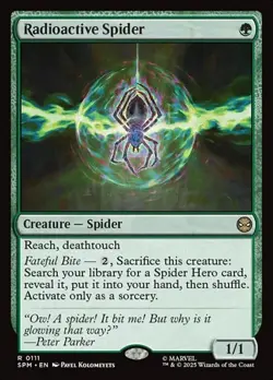 Radioactive Spider - Foil SPM NM MTG - Image 1
