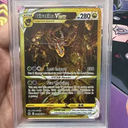 PSA 9 2023 Pokemon Giratina VSTAR GG69 Crown Zenith Secret Rare FA Holo - Image 4