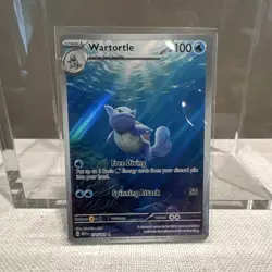 Pokemon TCG- 151- Wartortle - Illustration Rare 171/165 - Image 1