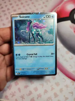 Suicune #026/094 Cosmos SWIRL Holo Pokemon Phantasmal Flames PFL Promo Knockout - Image 4
