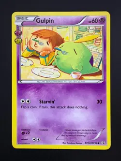 Gulpin RC12/RC32 Pokemon Generations Common Near Mint (NM) 2016 - Image 1