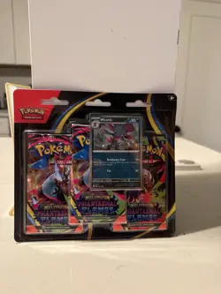 Pokemon TCG Phantasmal Flames: 3 Pack Blister - Weavile - Image 1