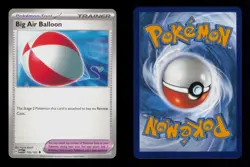 BIG AIR BALLOON UNCOMMON 155/165 NM POKEMON - Image 3