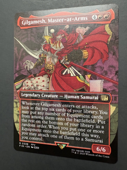MTG x FINAL FANTASY - Gilgamesh, Master-at-Arms 338 (Borderless) - NM - Image 2
