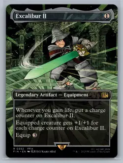 FINAL FANTASY #352 Excalibur II (Borderless) - Image 1