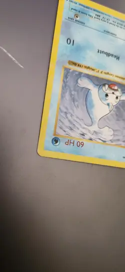 Pokemon Seel 1st Edition base Shadowless Base Set (MP) - Image 5