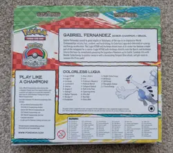 Pokemon 2023 World Championship Deck Japan Gabriel Fernandez Colorless Lugia - Image 2