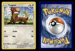 Yungoos 12/12 Holo Promo Holo McDonald's Promos 2017 Pokemon Card - Image 1