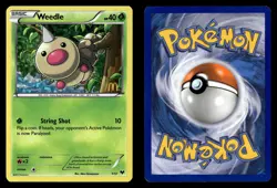 Weedle 1/12 Promo Holo McDonald's Promos 2014 Pokemon Card - 2 - Image 1