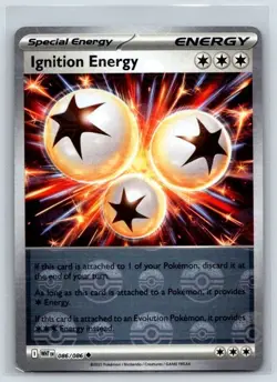 Ignition Energy (Poke Ball Pattern) 086/086 Holo White Flare NM - Image 1