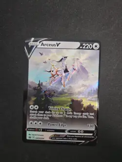 Arceus V Black Star Promo SWSH204 Pokemon - Image 1