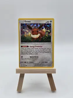 EEVEE 2017 POKEMON SUN & MOON #101/149 Pokemon Card Holo - Image 1