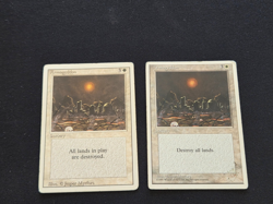 Armageddon x 2 (4th and 3rd edition revised) HP - Magic: The Gathering MTG - Image 1