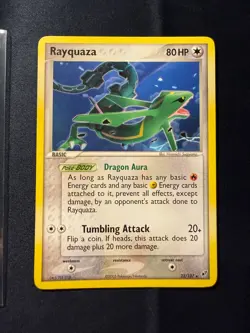Pokemon Rayquaza - 22/107 EX Deoxys Non Holo *RARE* Pokemon NM Near Mint - Image 1
