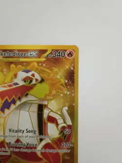 Pokemon TCG Skeledirge ex 272/193 Paldea Evolved Hyper Rare Gold NM - Image 4