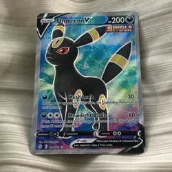 The Pokemon Company Umbreon V Full Art Holo Ultra Rare 188/203 English 200 HP - Image 2