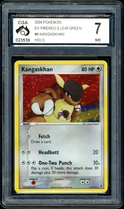 Pokemon CGA 7 Kangaskhan Holo 6/112 EX Firered & Leafgreen - Image 3