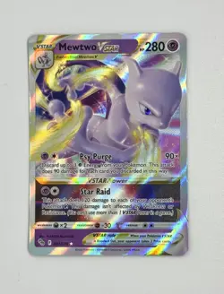 Mewtwo VSTAR 031/078 Pokemon GO Holo - Image 1