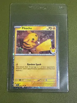 Pikachu 51/162 Pokemon Day 2026 STAMPED Promo Pokemon English - Image 1