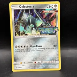Pokemon Celesteela SM131 Promo Ultra Beast Prerelease Holo Celestial Storm - Image 1