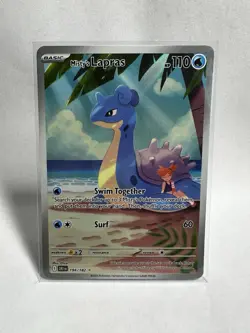 Misty's Lapras 194/182 Sv10: Destined Rivals Holo Pokemon Trading Card Game - Image 1