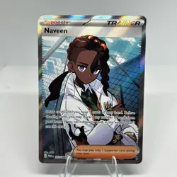 Pokemon TCG Naveen Full Art Trainer Perfect Order 112/088 - Image 1