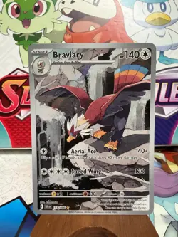 Braviary 155/086 Illustration Rare - Black Bolt English - Pokemon - SHIPS FAST - Image 1