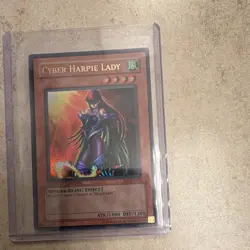 Konami Yu-Gi-Oh! Cyber Harpie Lady SP1-EN001 Ultra Rare Holo Ltd 1800/1300 - Image 1