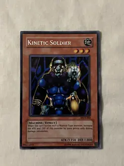 Yugioh Kinetic Soldier Secret Rare WC4-002 Glossy NM! - Image 1