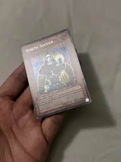 Yugioh Kinetic Soldier Secret Rare WC4-002 Glossy NM! - Image 4