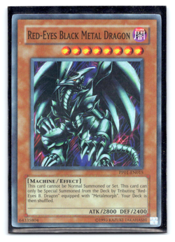 Red-Eyes Black Metal Dragon - PP01-EN015 - Super Rare Yugioh - Image 1