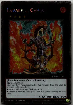 Lavalval Chain (Platinum Secret Rare) Platinum Secret Rare Quarter Century Stamp - Image 1