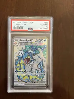 PSA 10 Gem Mint Gyarados EX - #225/198 Ultra Rare - Pokemon Scarlet & Violet - Image 1