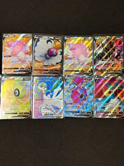 Pokemon TCG Full Art 8-Card Lot English Blissey Gardevoir Celebi Butterfree - Image 1