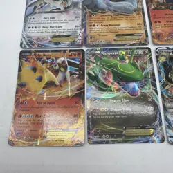 Nintendo Pokemon TCG 2015-2016 XY/OS 8-Card EX/Mega Lot English MP - Image 3